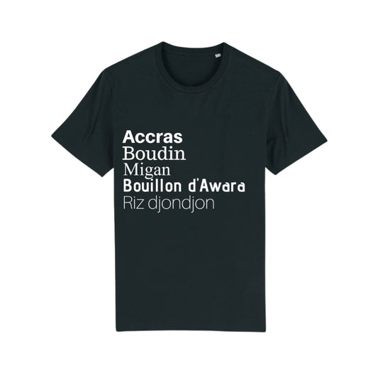 Tee-shirt Noir Plats d’Antan 2